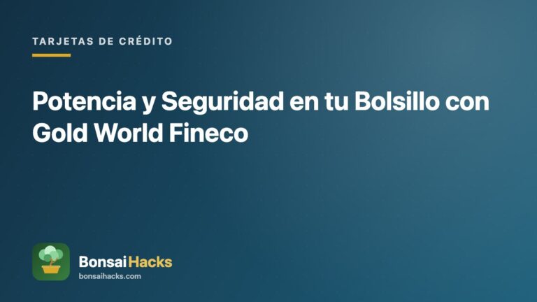 Potencia y Seguridad en tu Bolsillo con Gold World Fineco – BonsaiHacks