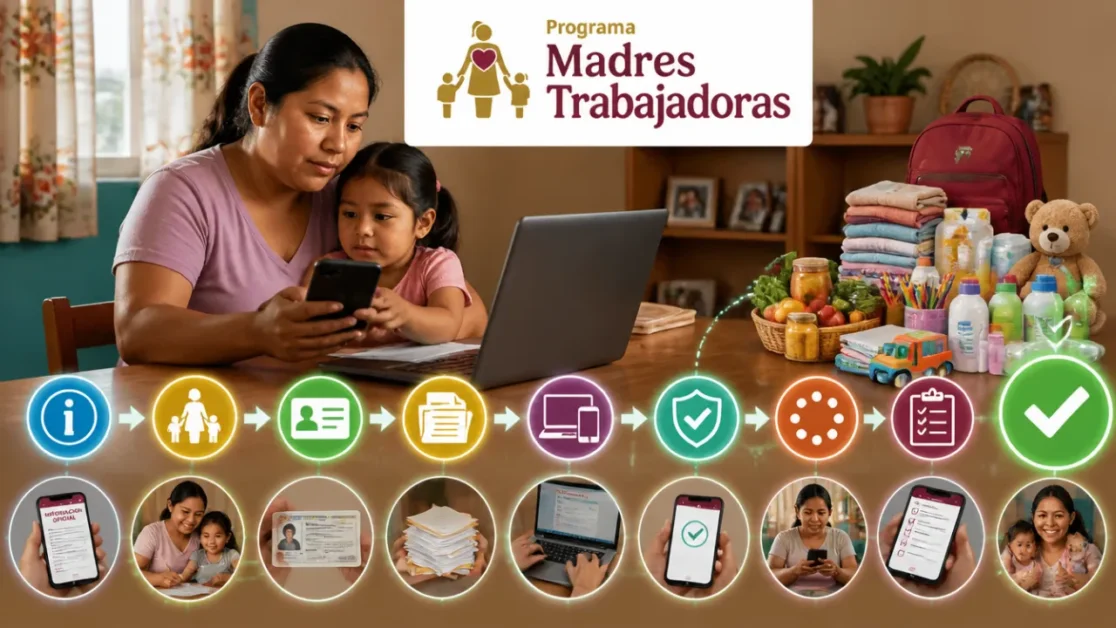 Solicita Así el Apoyo para Madres Trabajadoras
